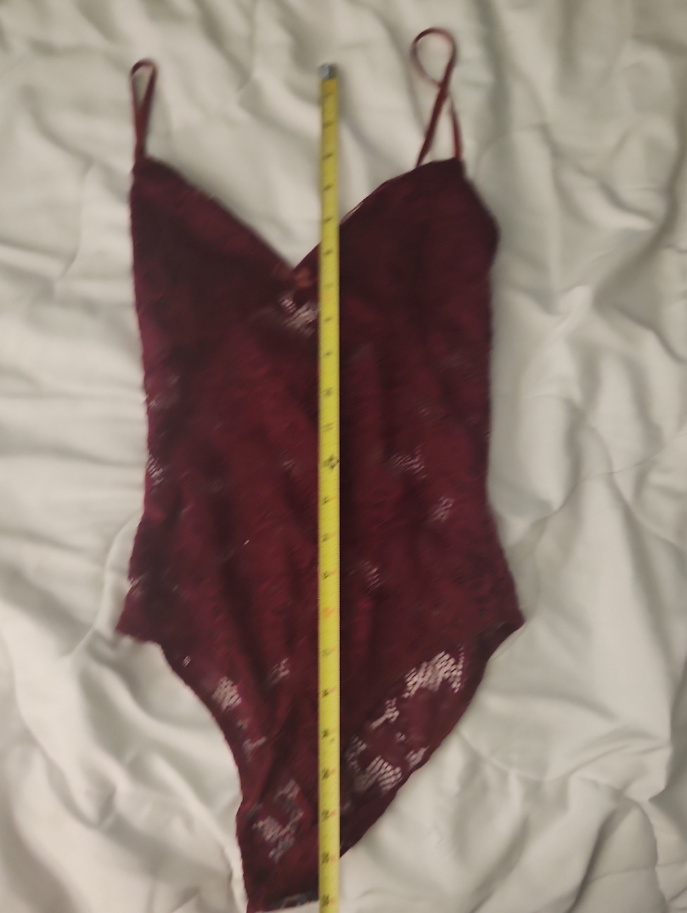 Princess Polly Pennard Lace Bodysuit Wine Burgundy Size 2 NWT